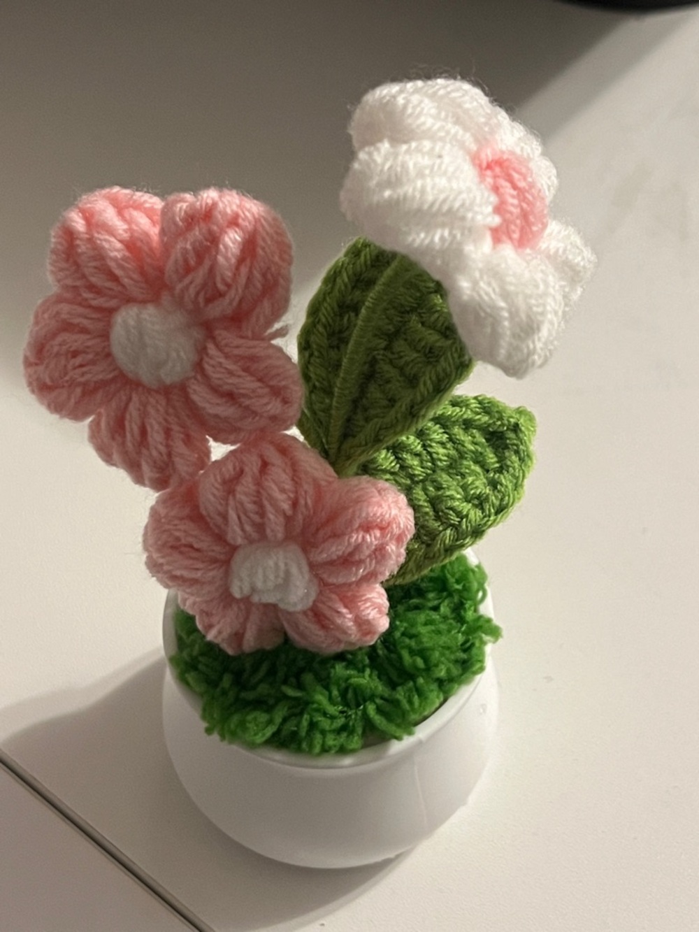 Crochet Flower Pot